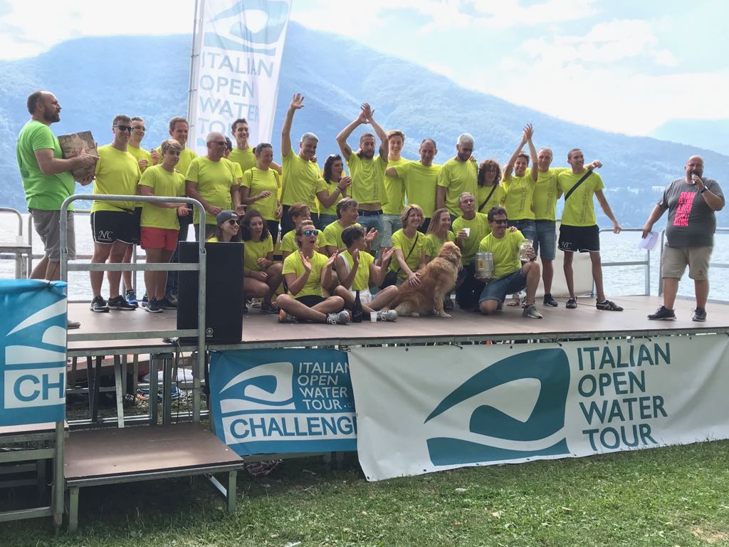 Traversata Italian Open Water Tour sul Lago di Monate - Le foto